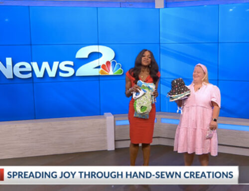 Spreading joy through hand-sewn creations